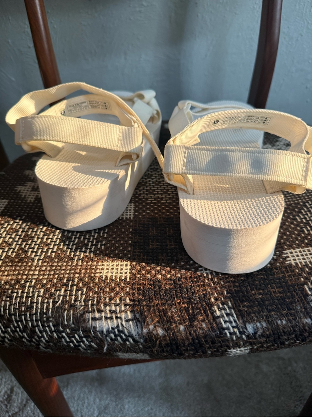 Teva Women's Flatform Universal Sandal Bright White size 10 - Picture 4 of 12
